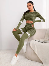 Seamless Fitness Long Sleeve Suit