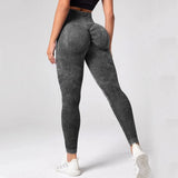 Women Leggings Washing Yoga pants