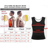 Sauna Sweat Shirt for Men Short Sleeve