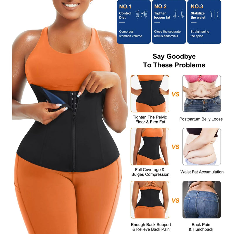 Women Waist Trainer Trimmer Corset Weight Loss