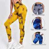 Tie Dye Yoga Pants Sport Leggings Women