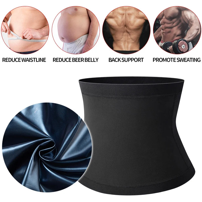 Mens Abdomen Reducer Sauna Body Shaper