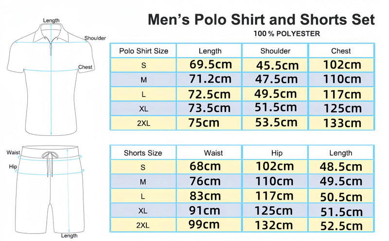 Men's Athletic T-Shirt Set