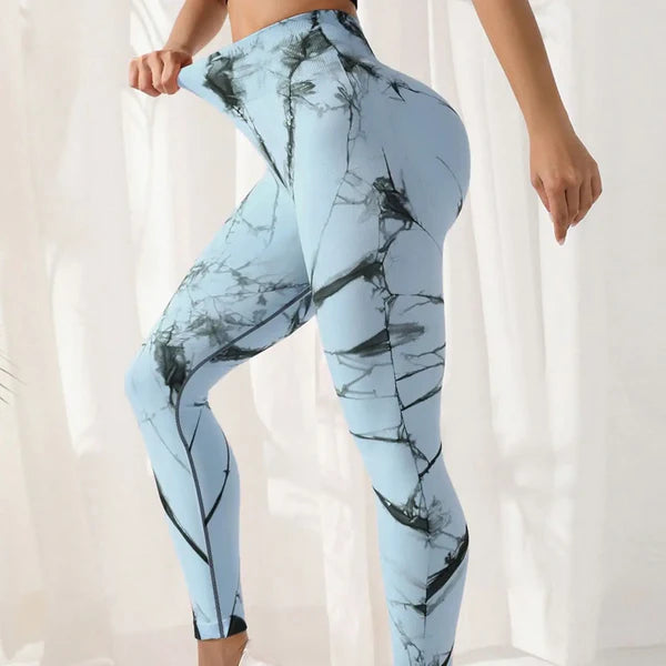 Tie Dye Yoga Pants Sport Leggings Women