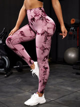 Tie Dye Yoga Pants Sport Leggings Women