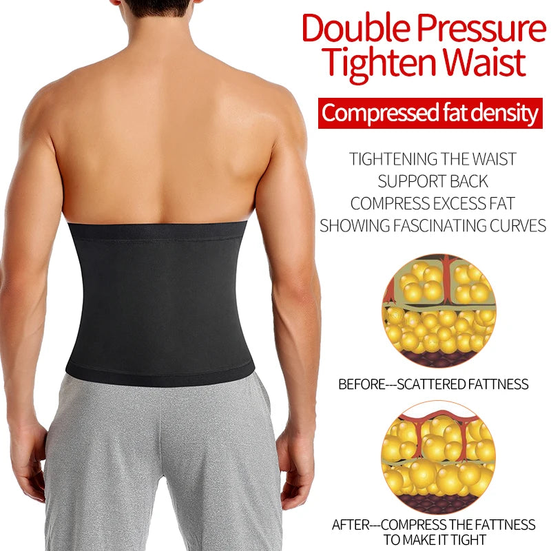 Mens Abdomen Reducer Sauna Body Shaper